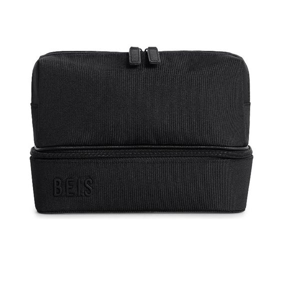 NWT BEIS The Cosmetic Organizer - Recycled Collection in BLACK - Picture 3 of 8